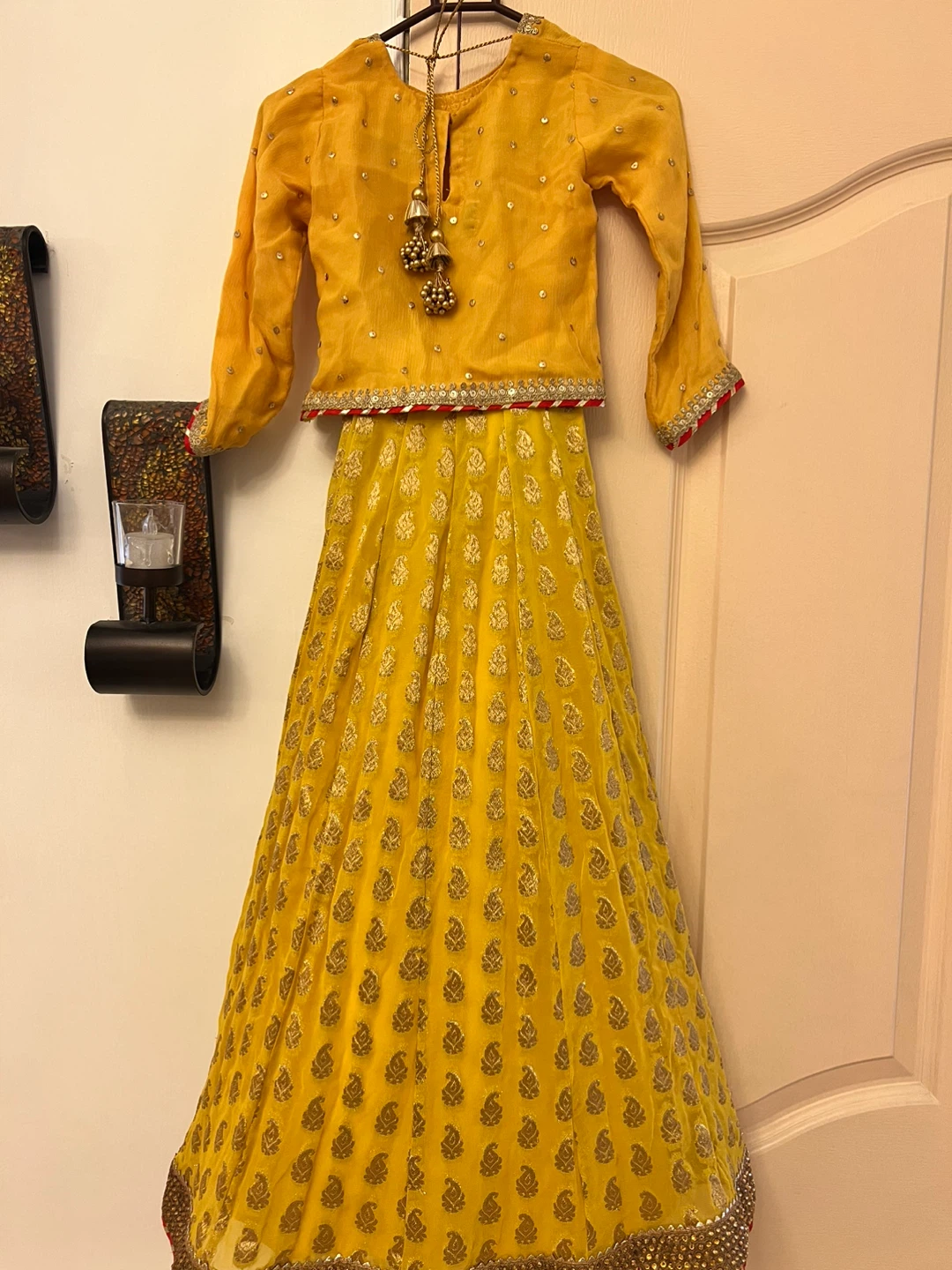3 piece Ghagra choli for girls - photo 2
