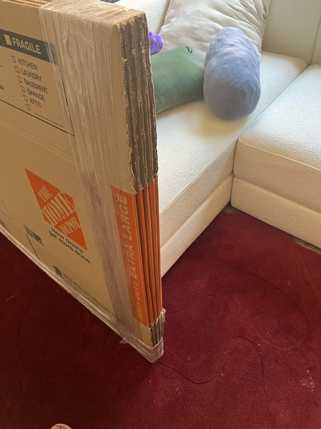 Home Depot Heavy-Duty XL Moving Boxes — 5 Pack - photo 3