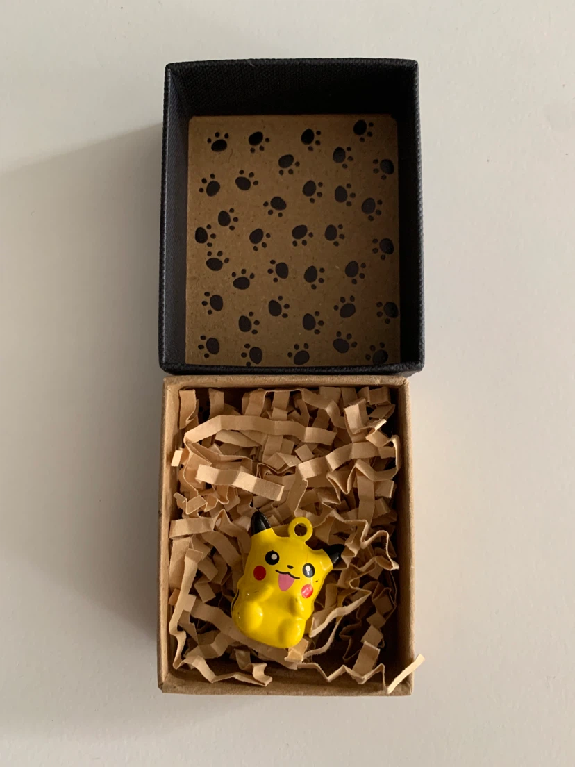 Pikachu Cat Bell Collar Charm
