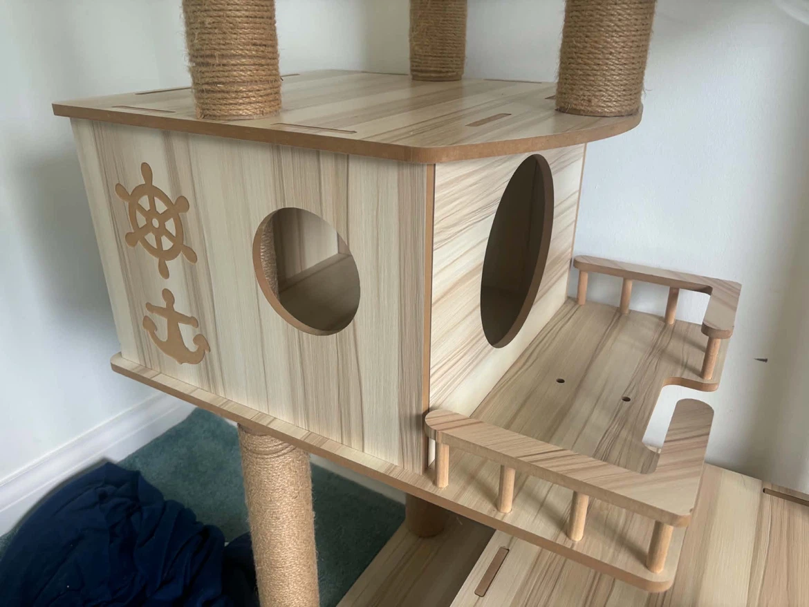 Nautical Themed Cat Tree - photo 2