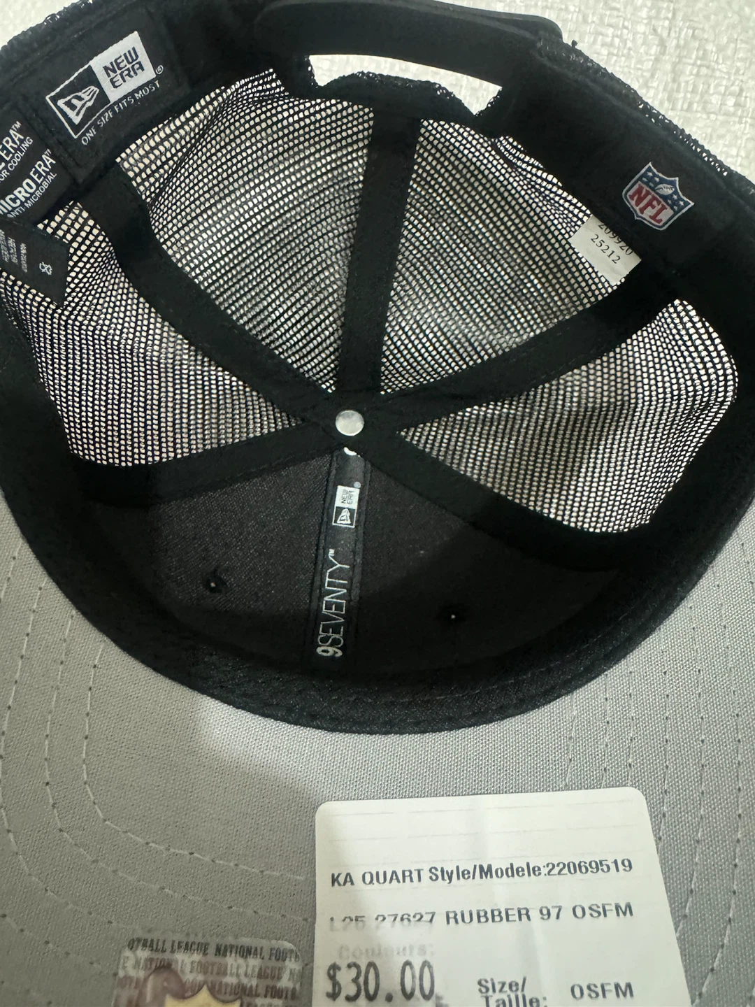 New Era Las Vegas Raiders 9SEVENTY Mesh Back Cap - photo 4