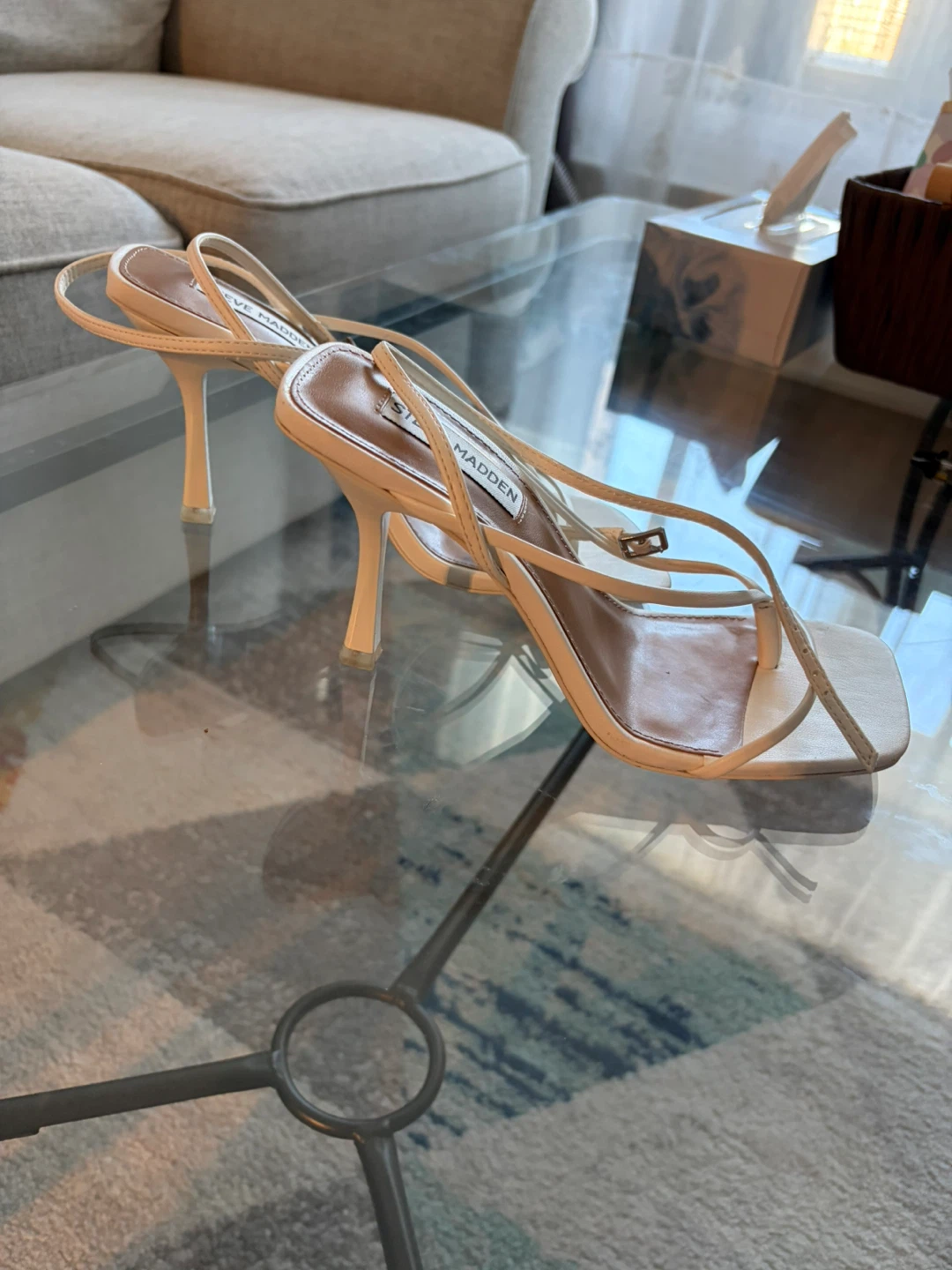 Steve Madden Annie White Heels - photo 2