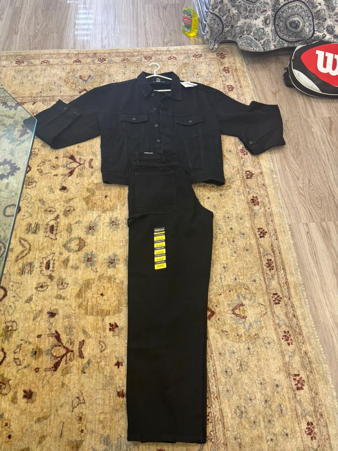Arizona Denim Jacket and Rustler Carpenter Pants
