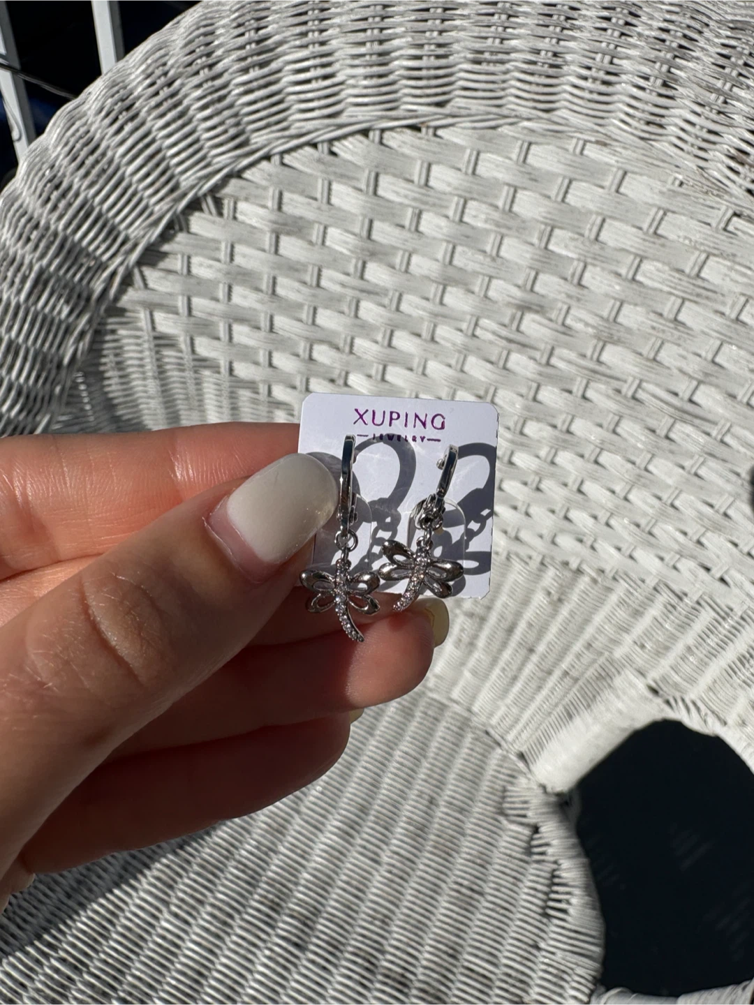 Xuping Dragonfly Hoop Earrings - photo 2