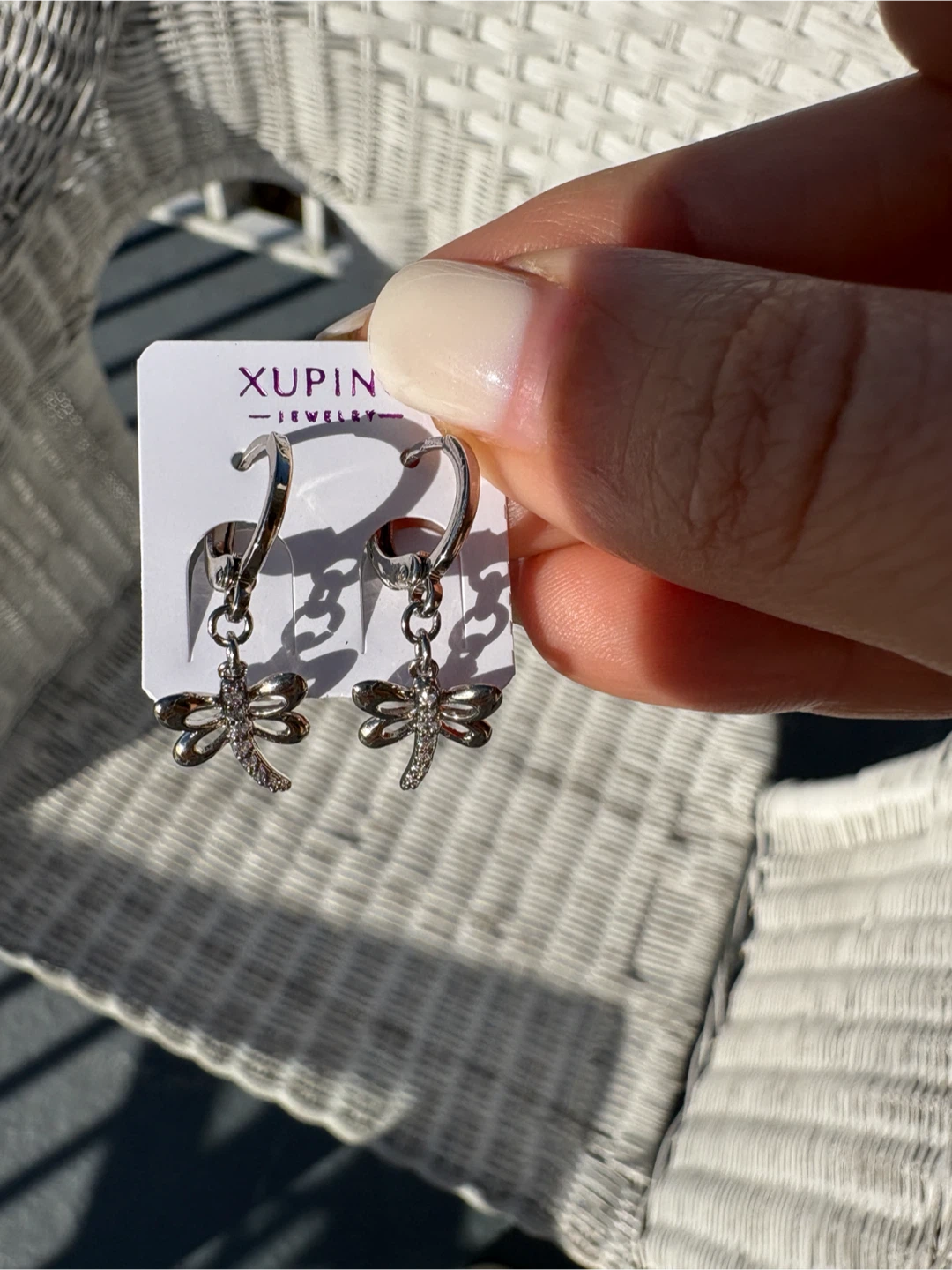 Xuping Dragonfly Hoop Earrings - photo 4