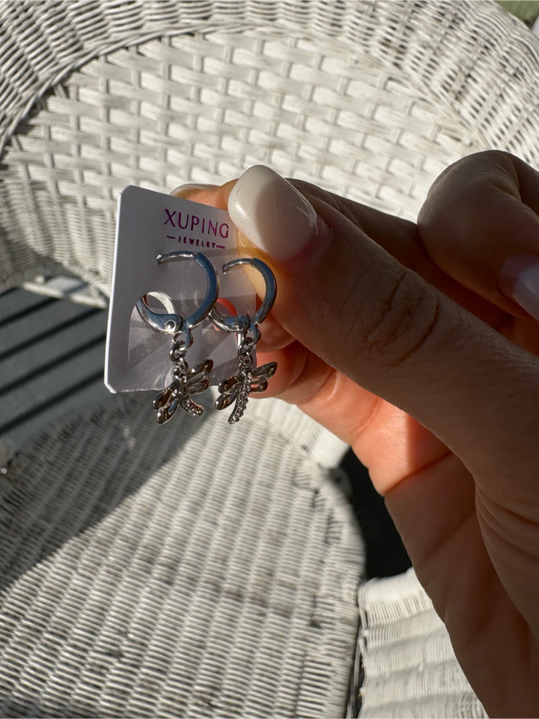 Xuping Dragonfly Hoop Earrings - photo 5