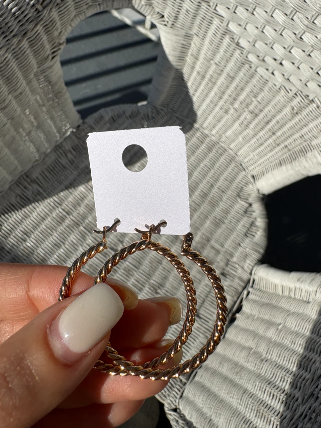 Xuping gold-toned twisted hoop earrings - photo 4