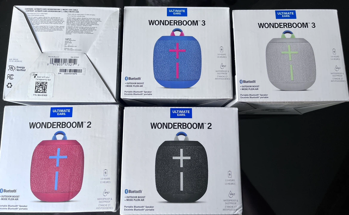 Ultimate Ears Wonderboom 2, 3 Speakers
