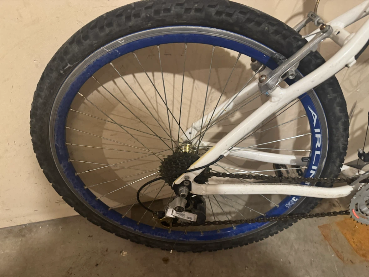 Set of Airline Alloy Mountains Bike Wheels and Tires - photo 2