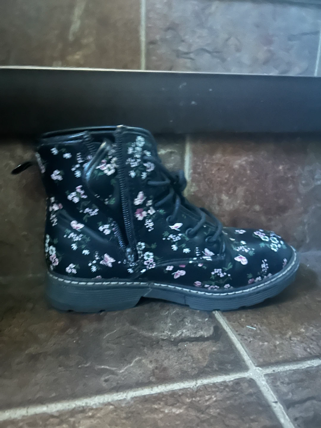 Floral pattern girls boots - photo 5