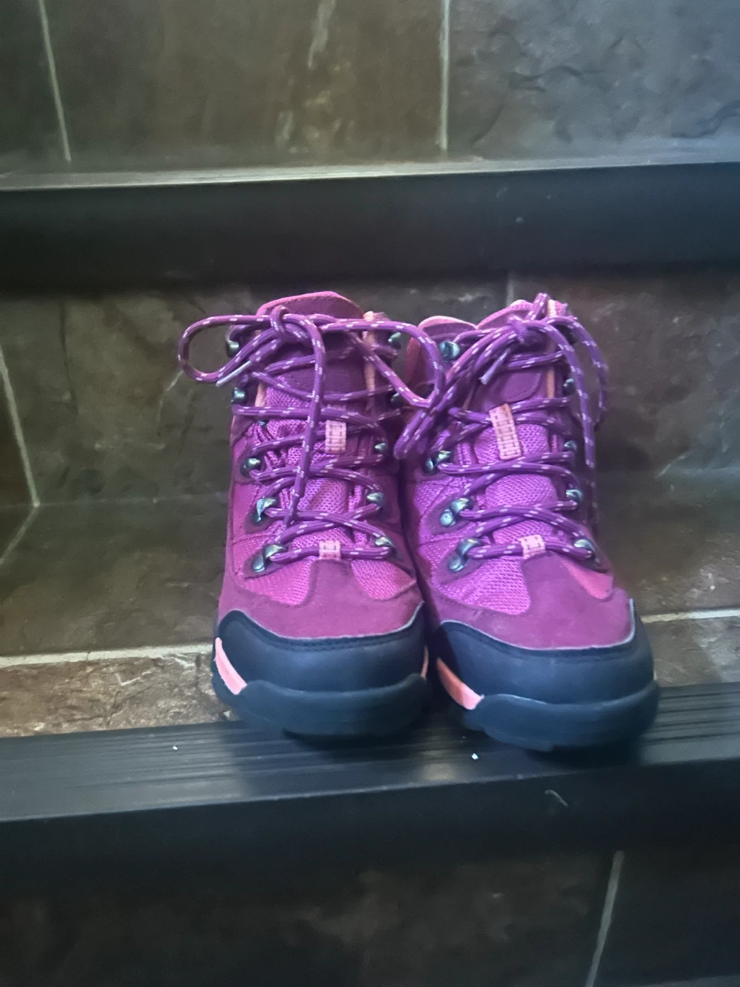 Girls Size 2 Hiking Boots - photo 2