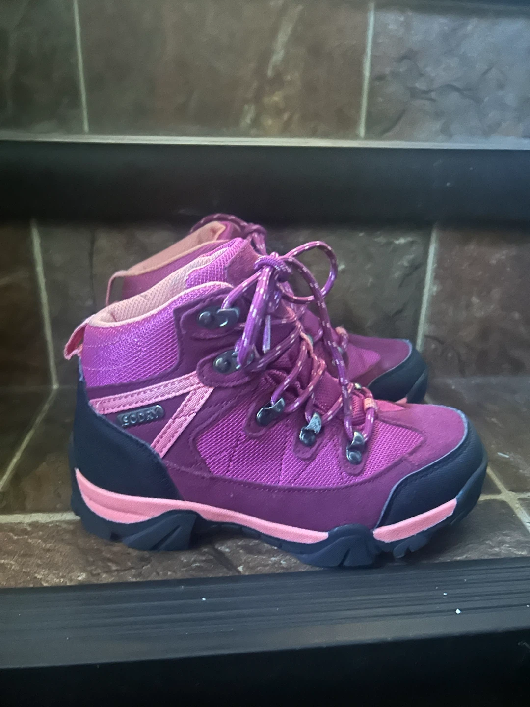 Girls Size 2 Hiking Boots - photo 3