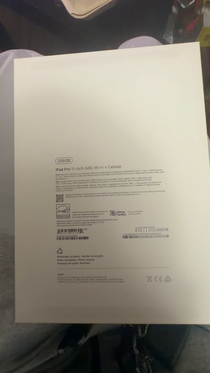 Apple iPad Pro 11-inch (M5) 256GB Wi-Fi + Cellular - photo 2