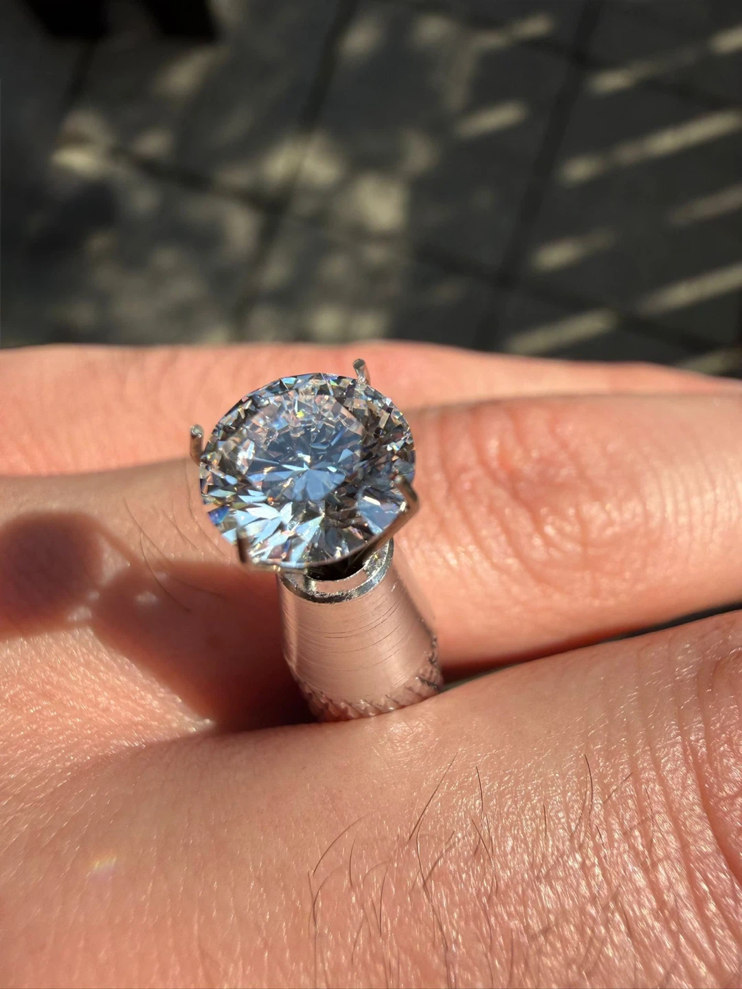 2.01 Carat Round Brilliant Lab Grown Diamond - photo 3