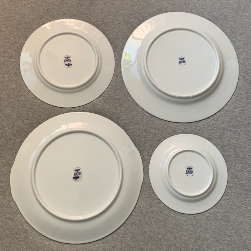 Romanov Collection Cobalt Plates (one set of 4) - photo 2