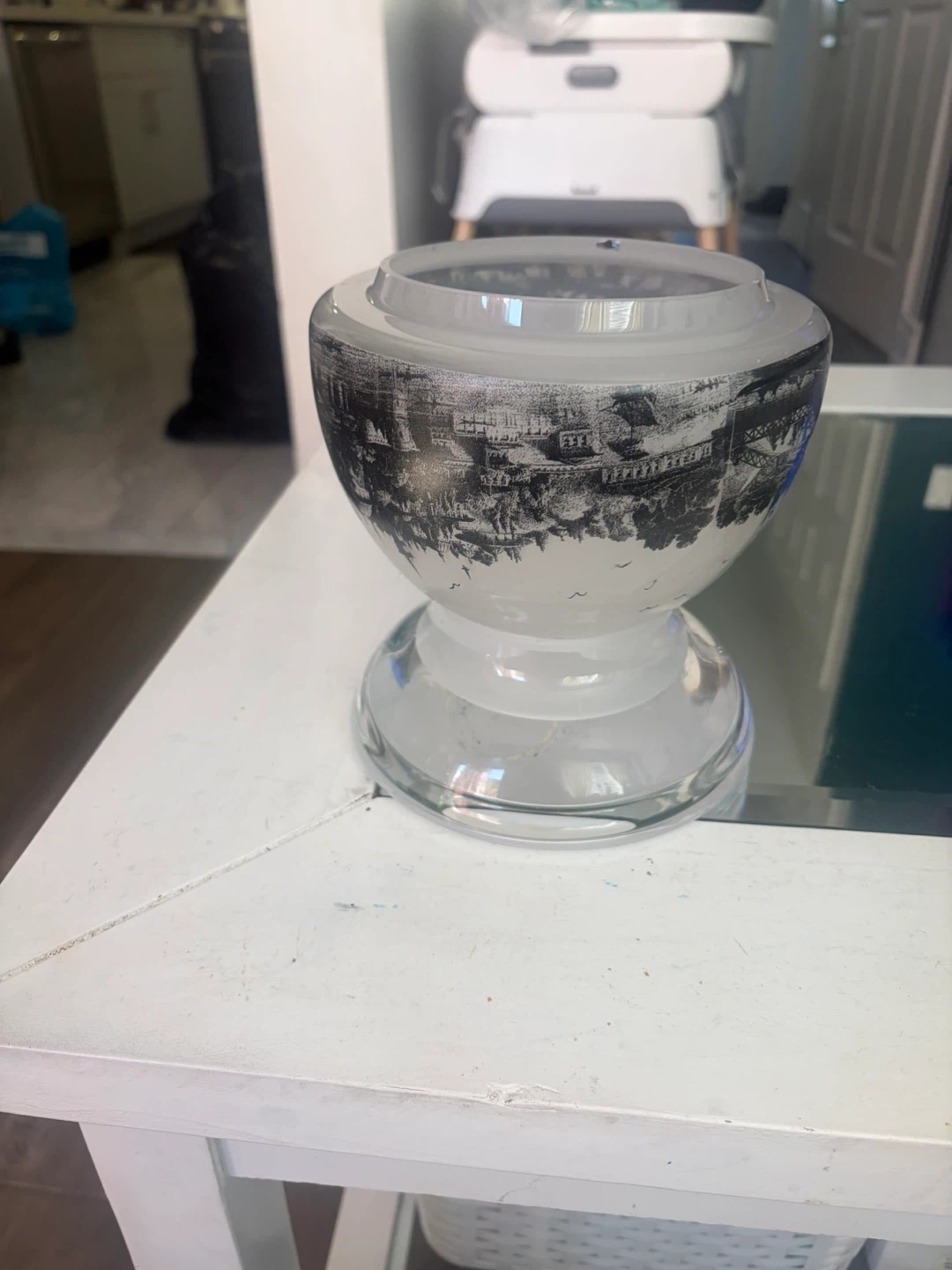 Istanbul Skyline Glass Candle Holder - photo 2