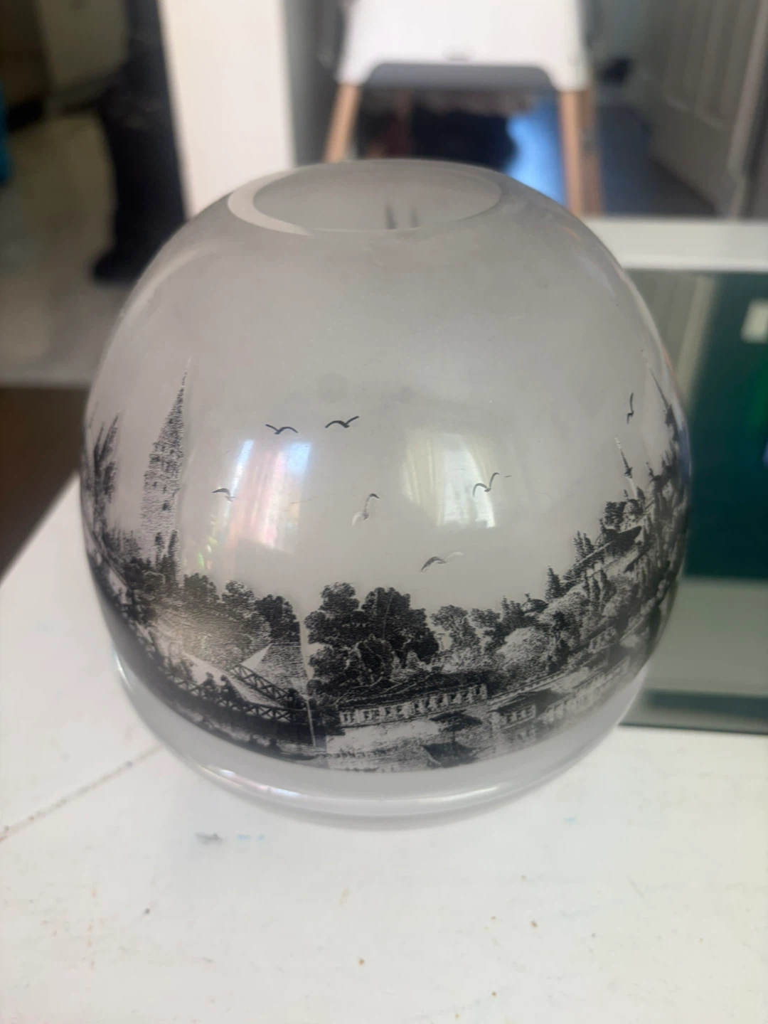 Istanbul Skyline Glass Candle Holder - photo 5