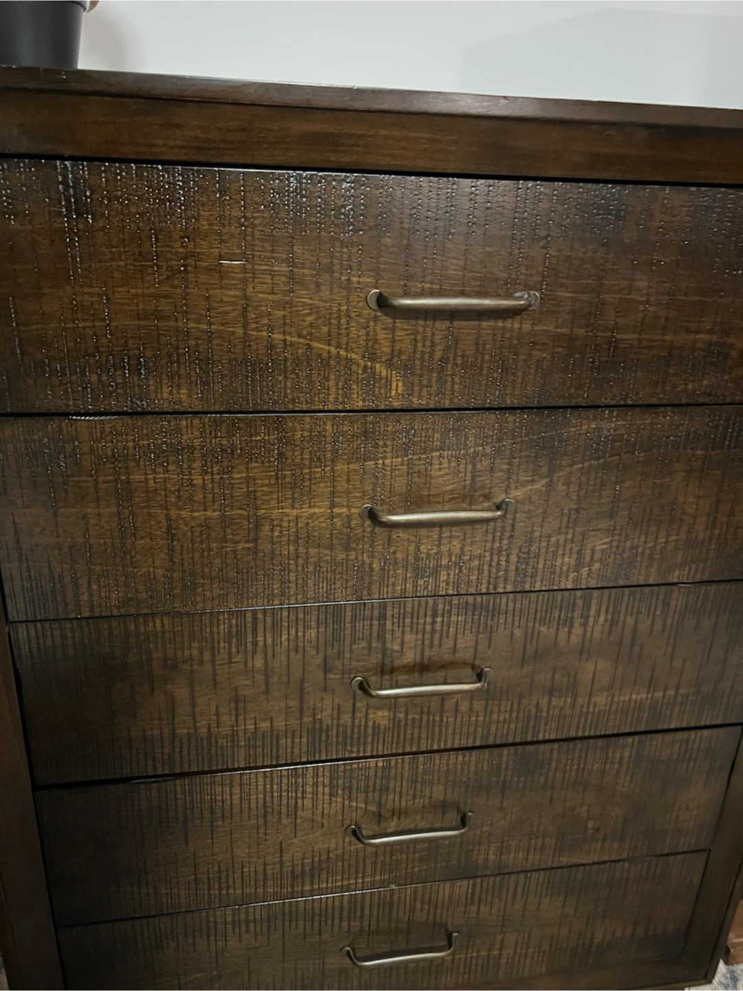 Rustic Mid-Century Style 5 Drawer Dresser - Delivery Extra - photo 4