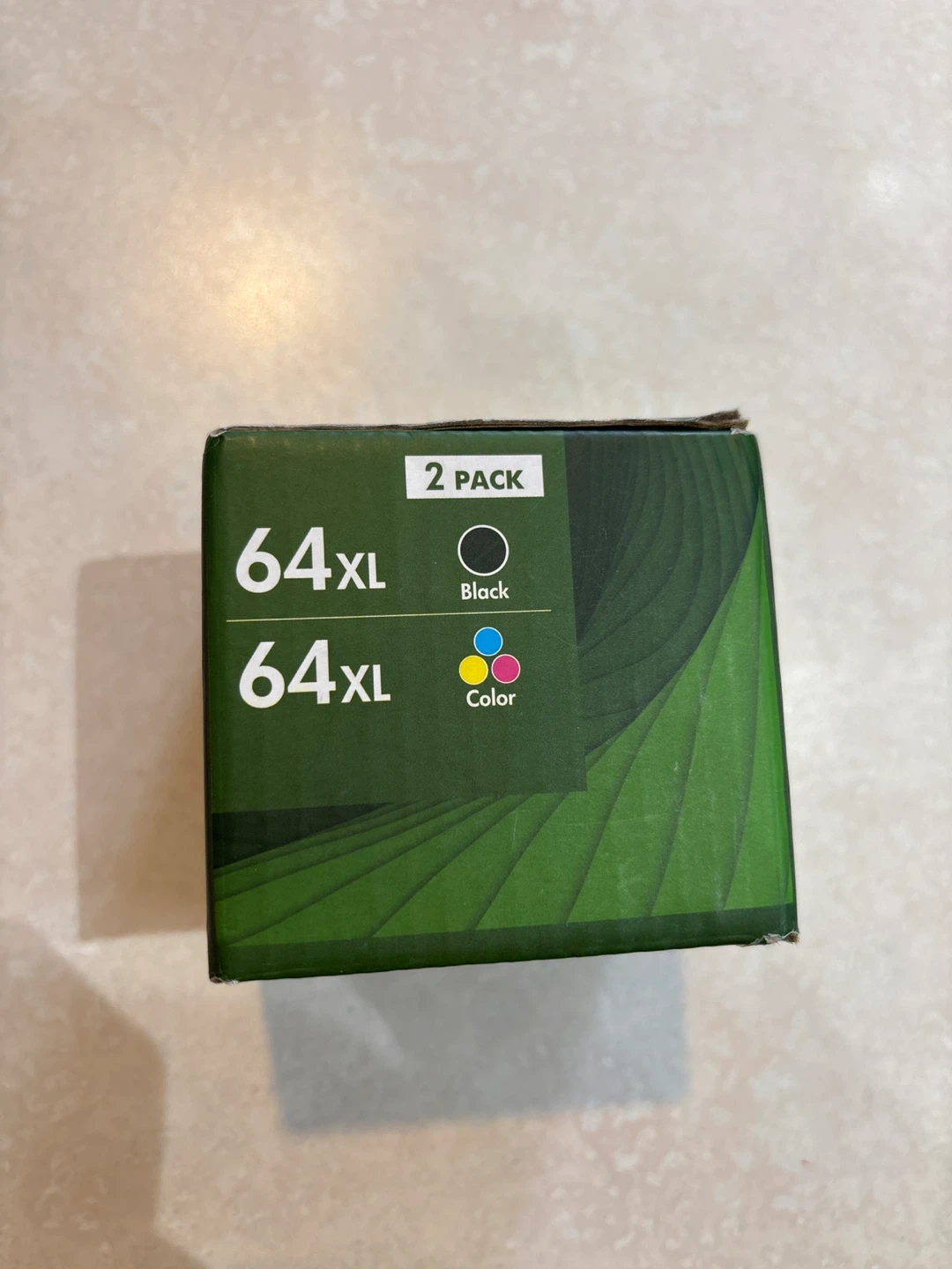 HP 64XL Black and Color Ink Cartridge 2-Pack