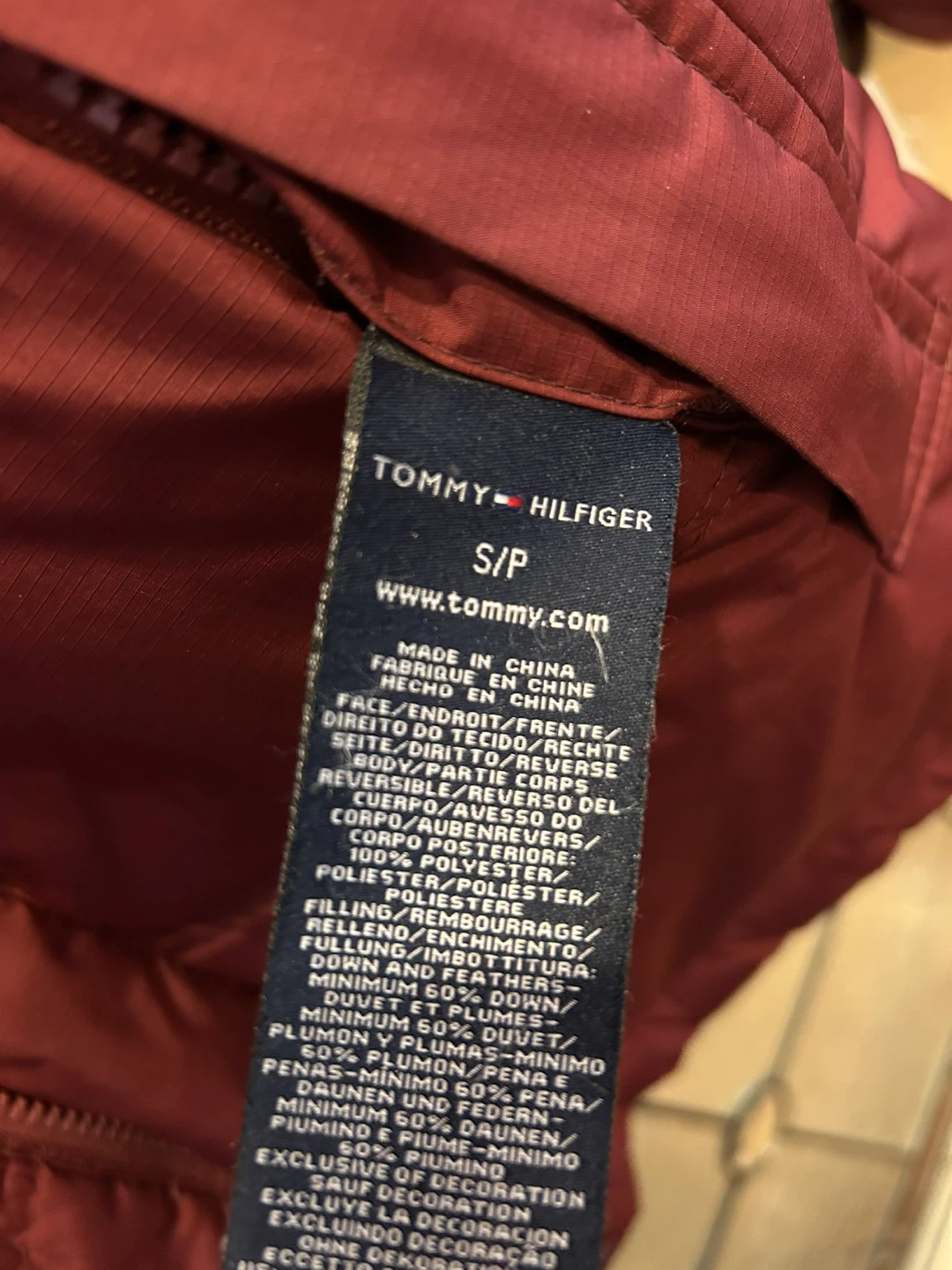 Tommy Hilfiger Reversible Puffer Jacket - photo 4