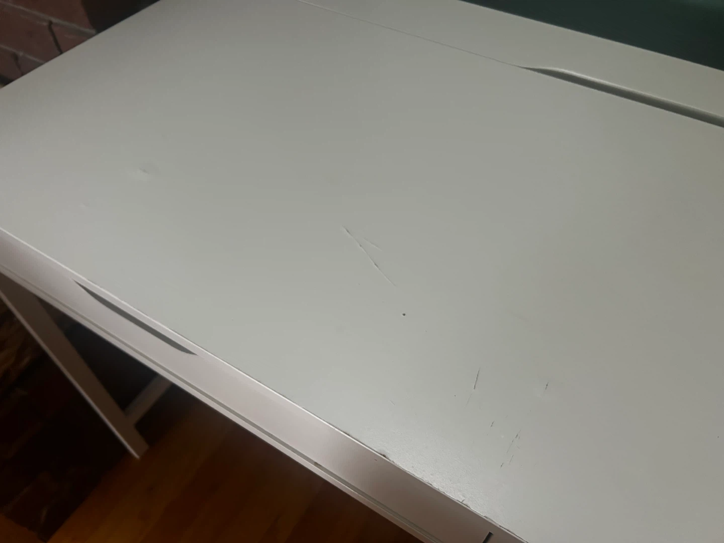 White IKEA ALEX Desk - photo 5