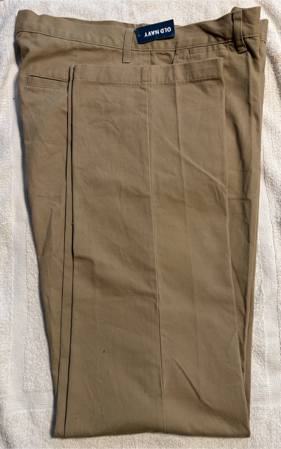 Classic Khaki Pants 34x36 by Old Navy (brand new)