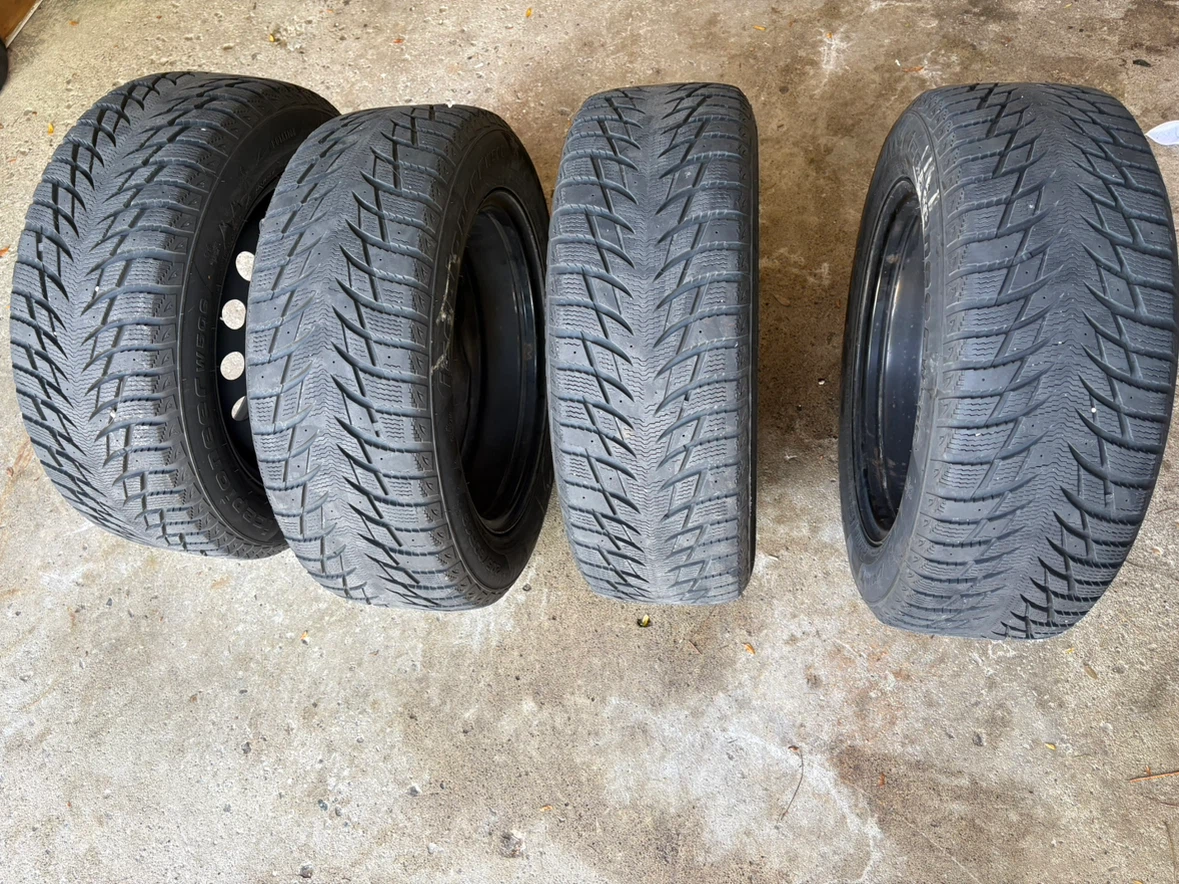 Blacklion Winter Tires 205/60R16 with rims