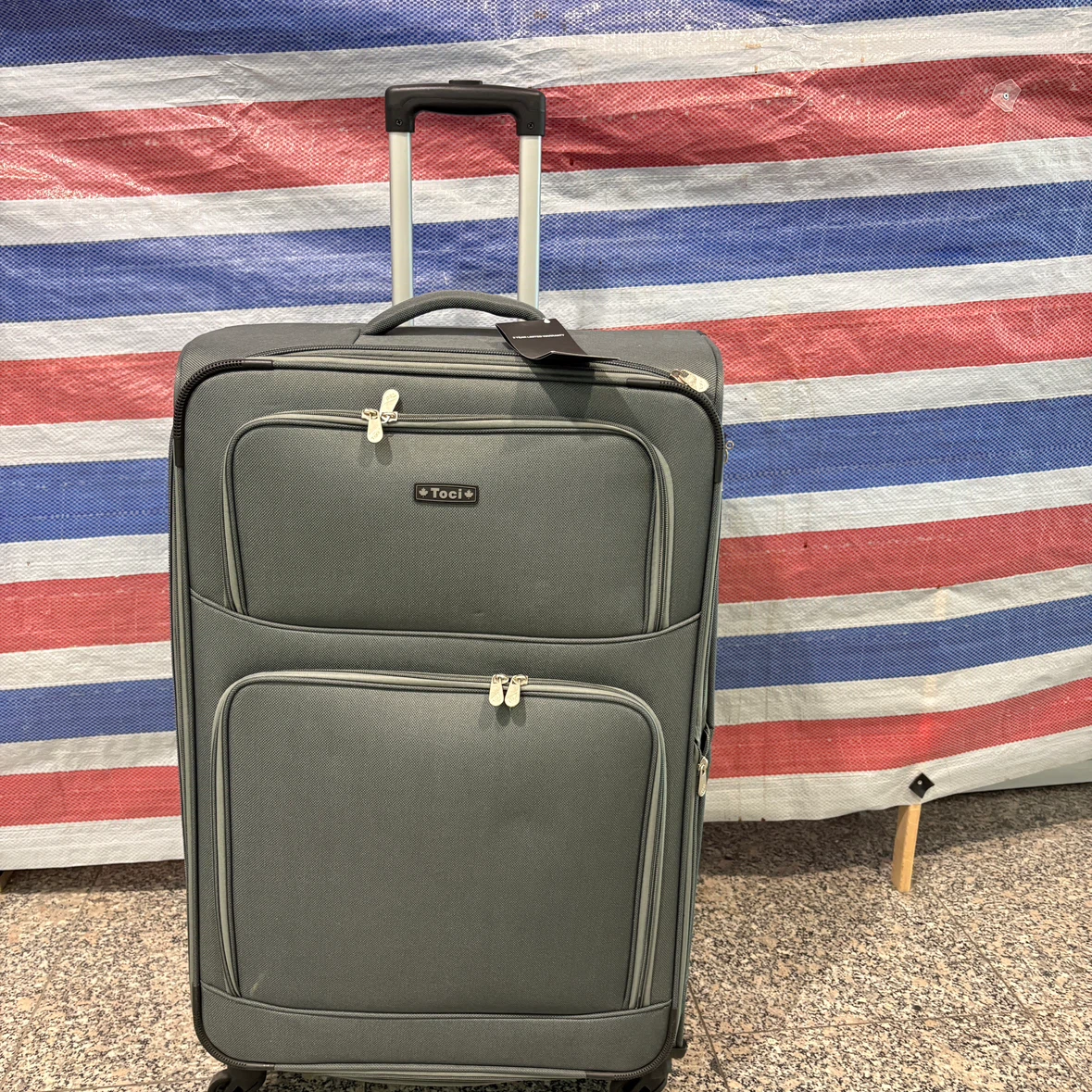Toci Grey Suitcase