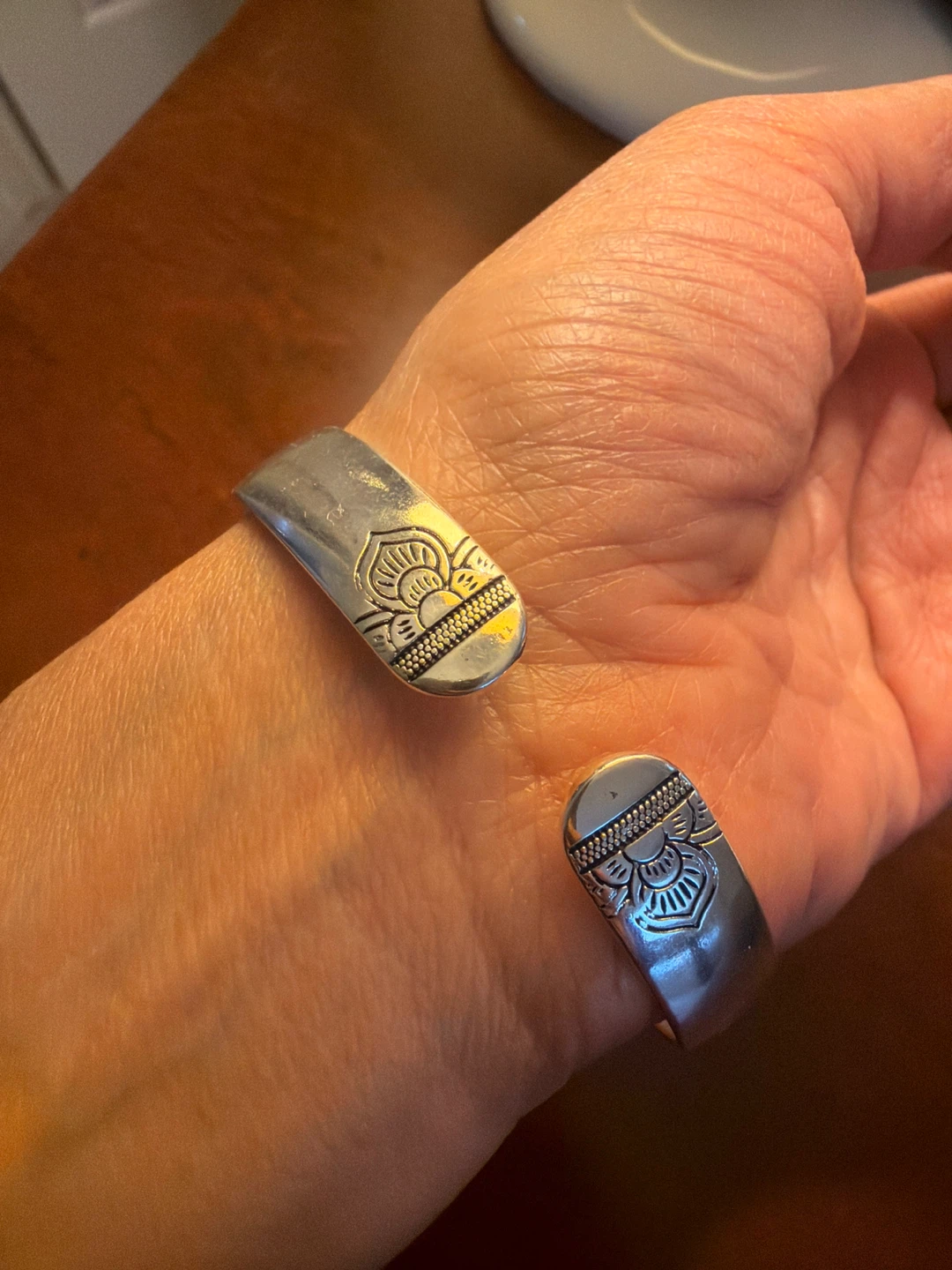 999 Silver Cuff Bracelet - photo 2