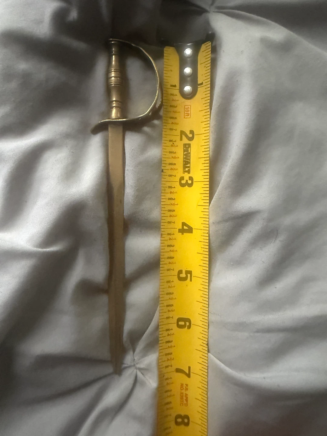 Vintage Brass Sword Letter Opener - photo 2