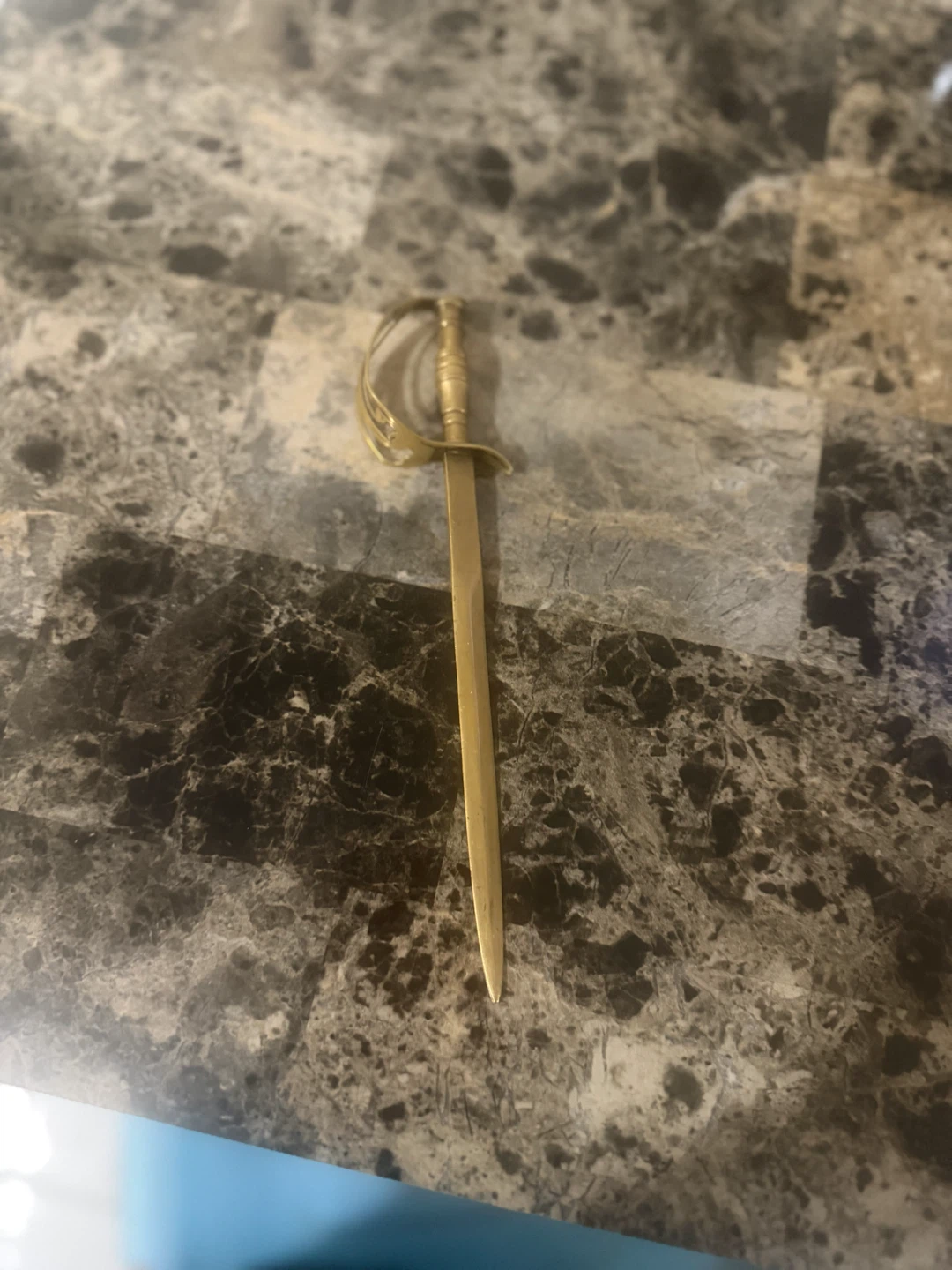 Vintage Brass Sword Letter Opener - photo 5