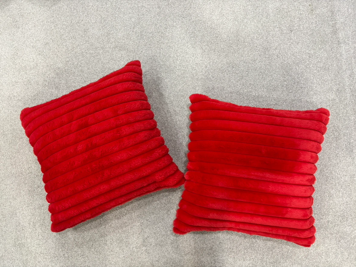 BRAND NEW RED CUSHIONS