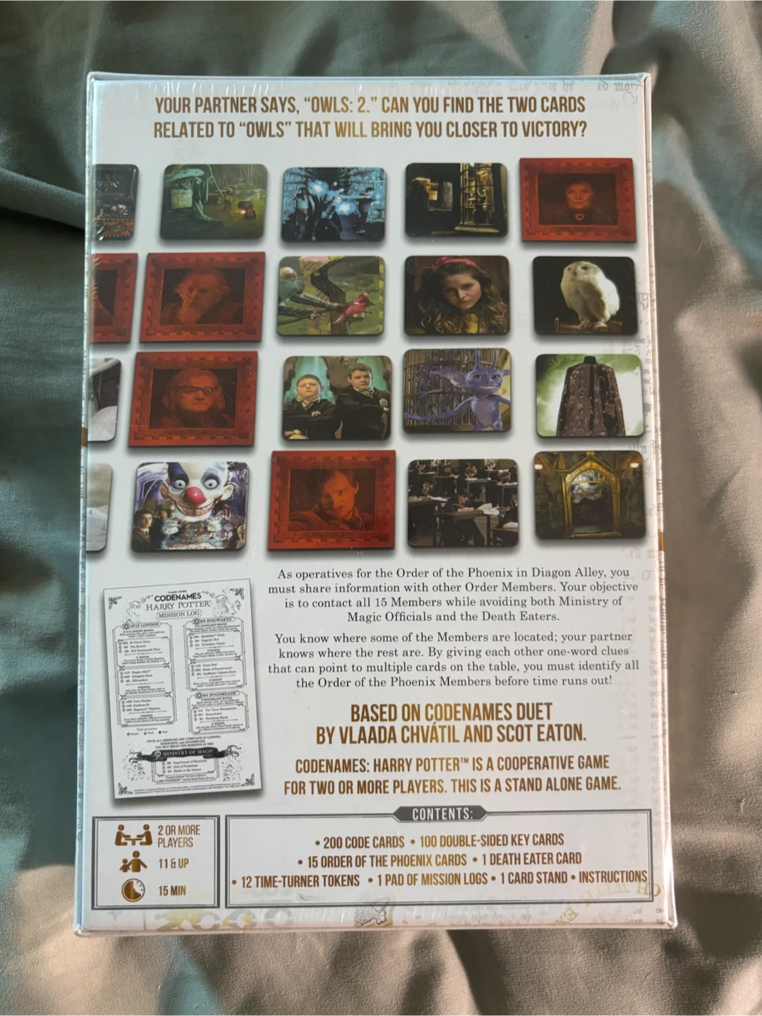 Codenames Harry Potter Board Game - photo 2