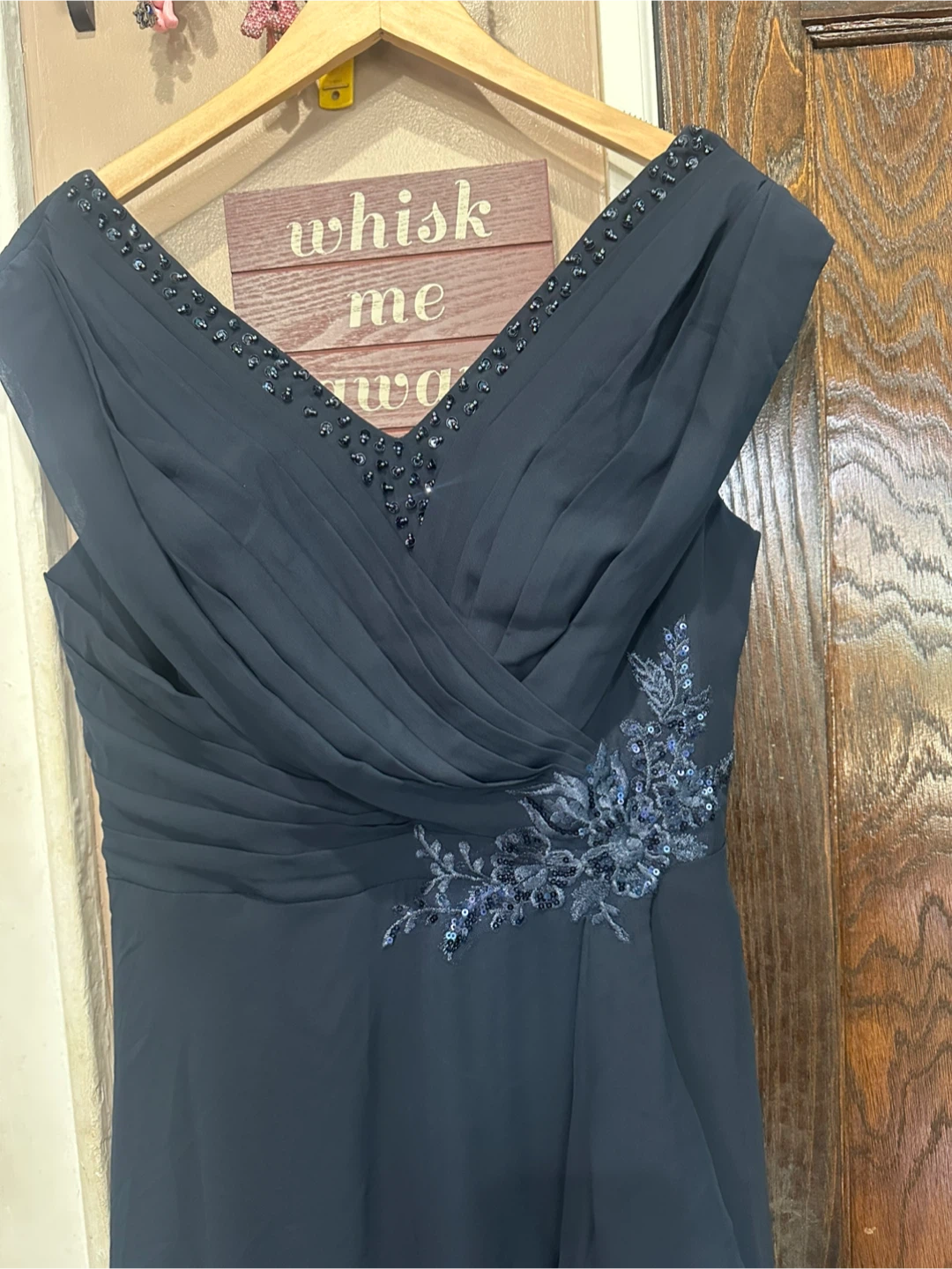 Navy Blue Formal Evening Dress - photo 2