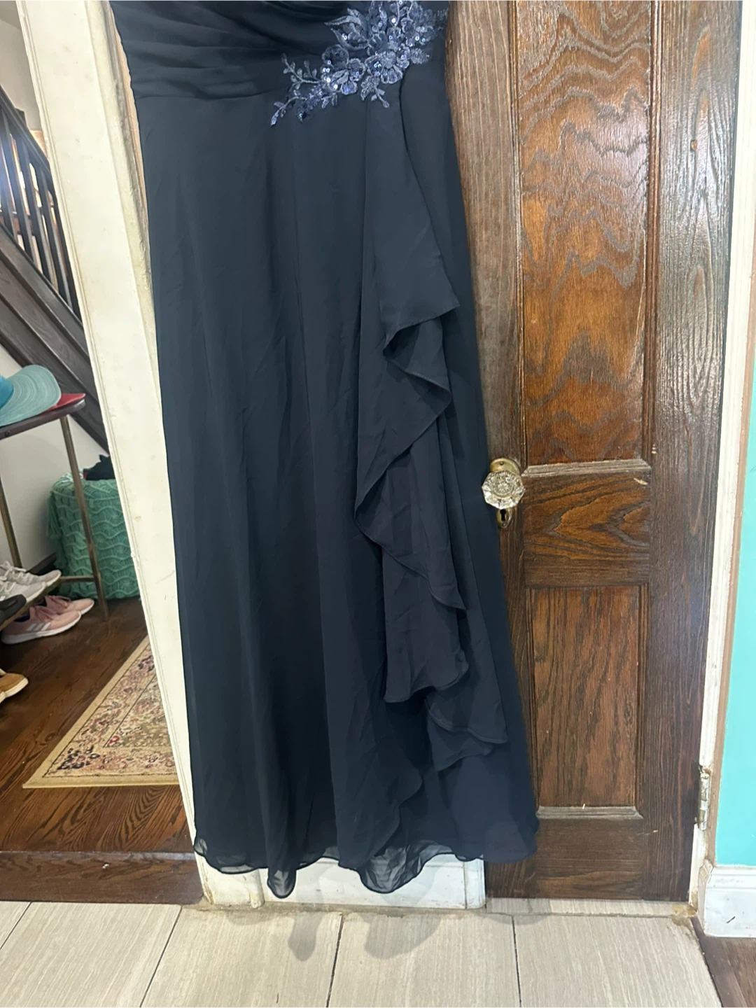 Navy Blue Formal Evening Dress - photo 3