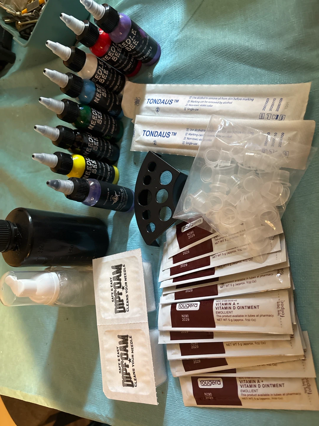 Tattoo Ink and Accessory Kit