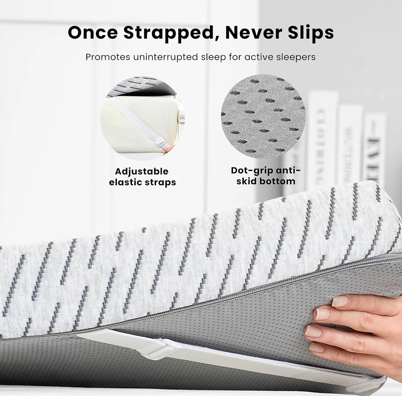 Brand New 3” Bamboo Memory Foam Mattress Topper – Twin - photo 5