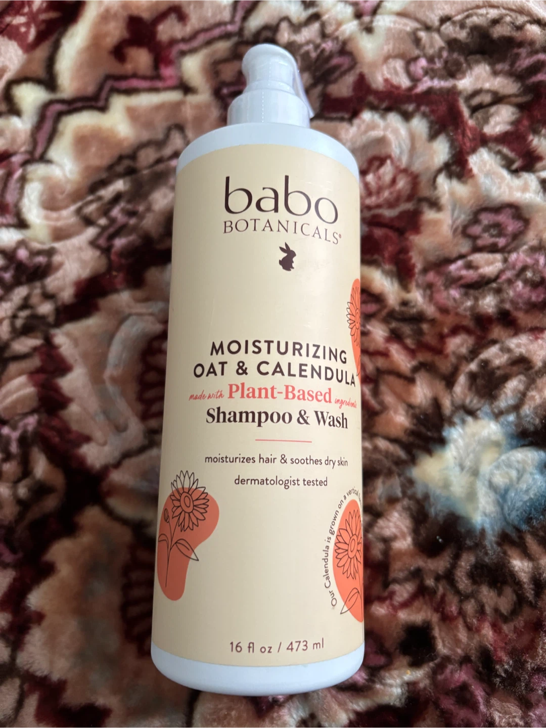 Babo Botanicals Moisturizing Oat & Calendula Shampoo & Wash