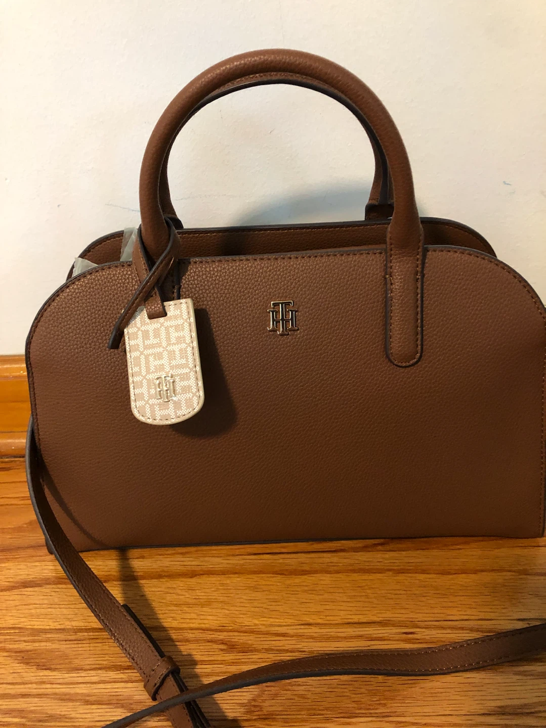 Tommy Hilfiger Brown Satchel
