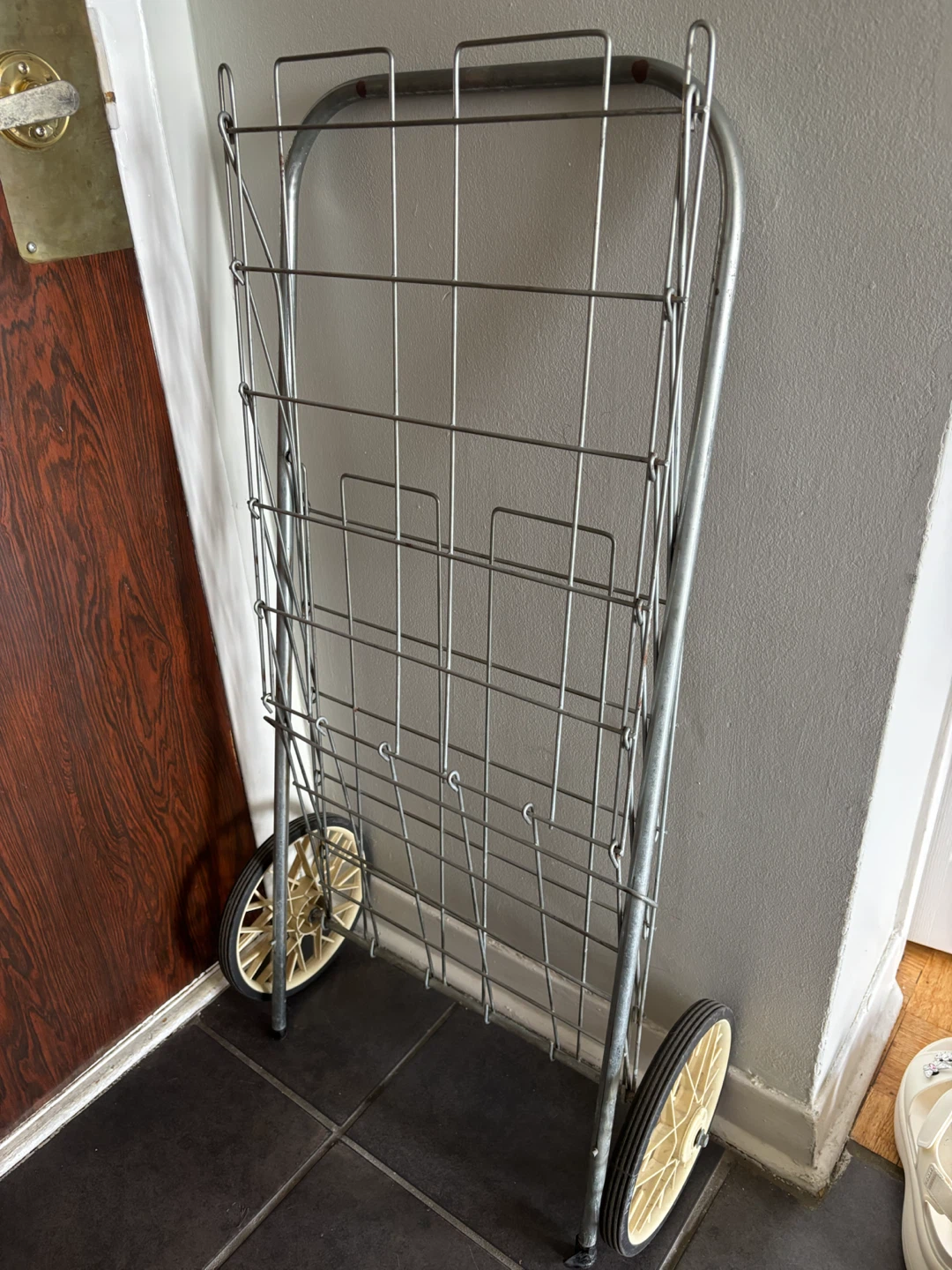 Metal Utility Grocery Cart