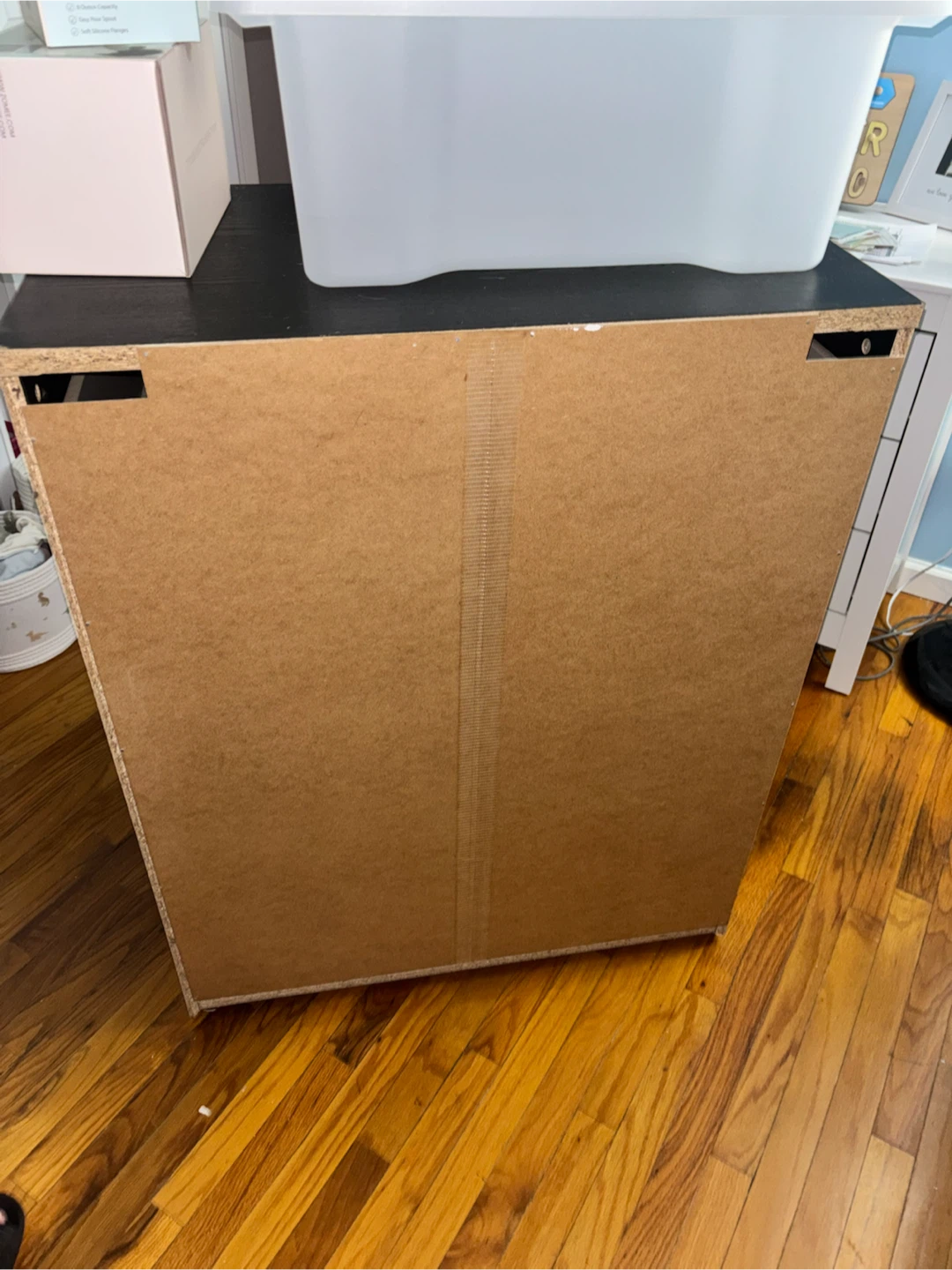 ikea Black 4-Drawer Dresser malm - photo 3