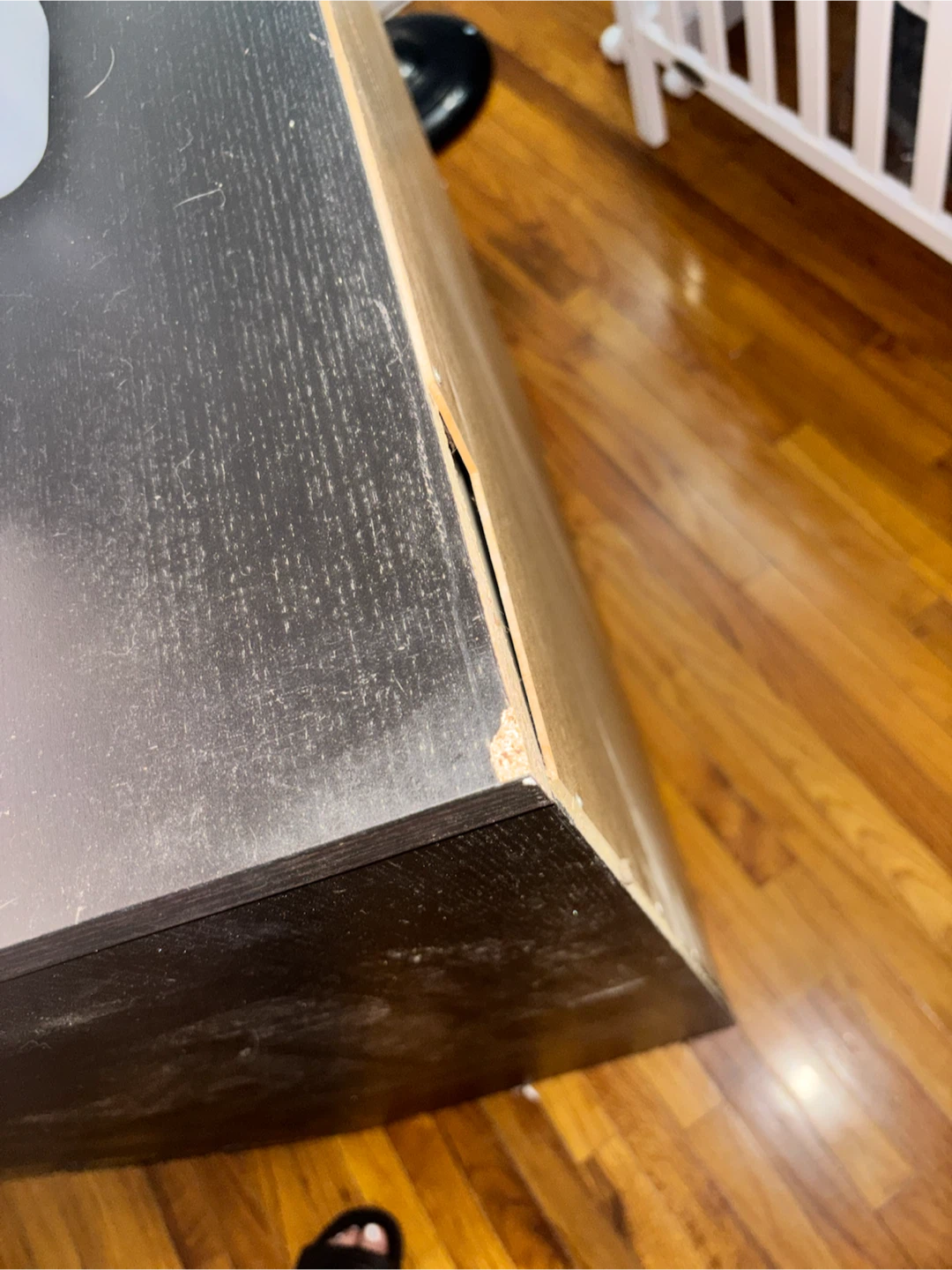 ikea Black 4-Drawer Dresser malm - photo 4