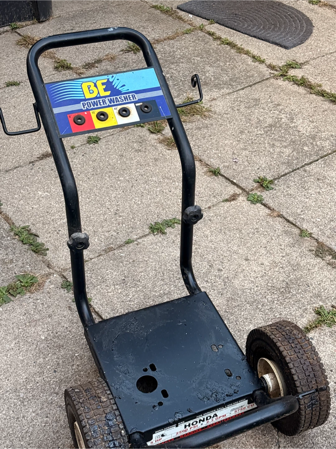 BE Pressure Washer Frame for Honda Engine