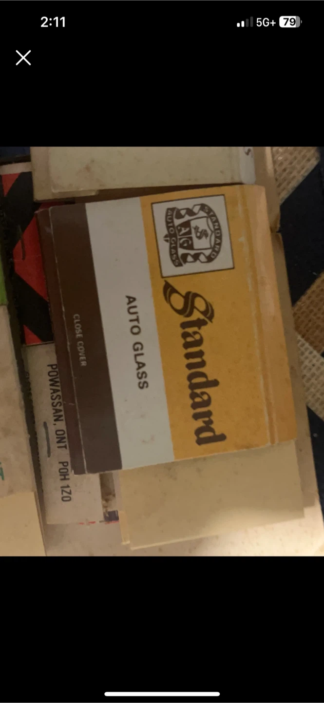Vintage Standard Auto Glass Matchbook - photo 2