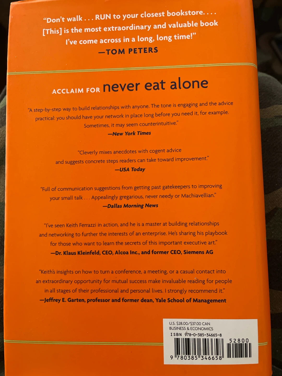 Never Eat Alone by Keith Ferrazzi - photo 3