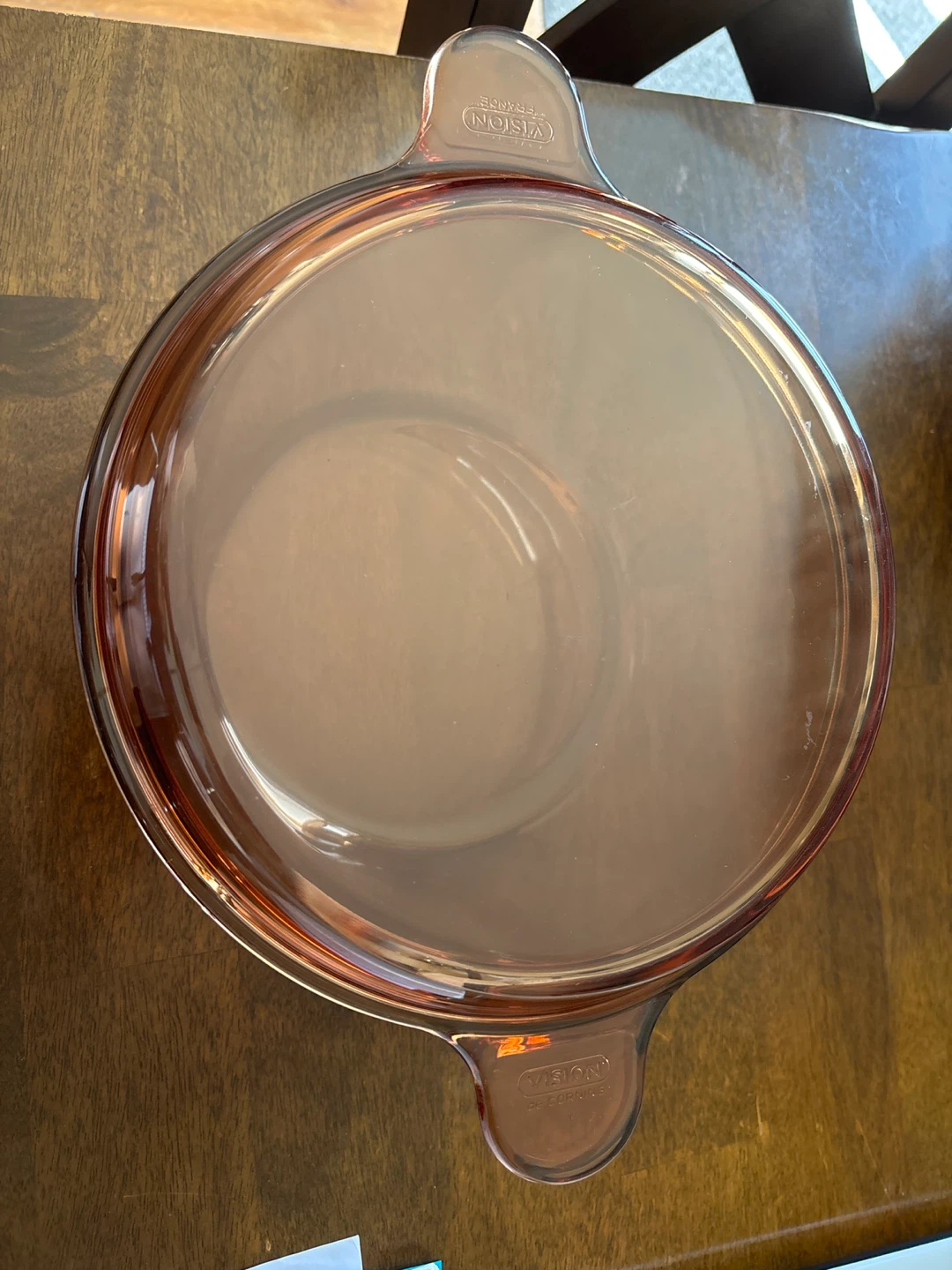 Vision France Amber Glass Lid