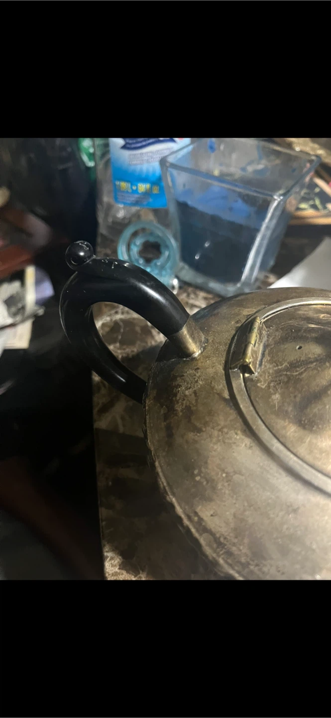 Vintage Metal Teapot - photo 5