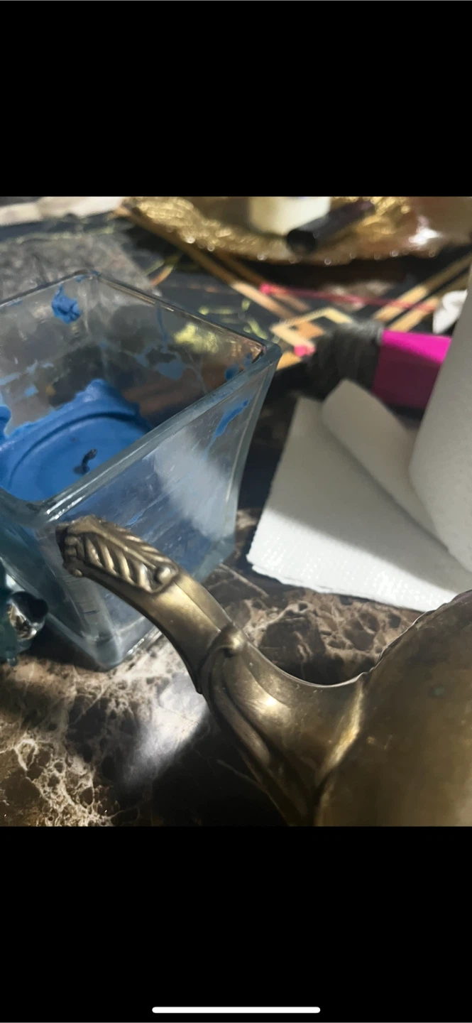 Vintage Metal Teapot