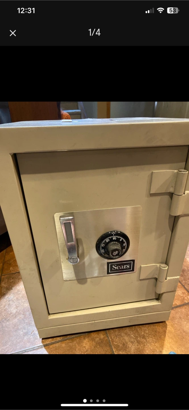 Sears Gardex Fire-Resistant Safe