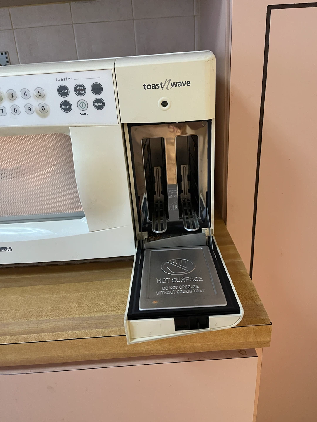 Kenmore Toast 'N Wave Microwave and Toaster Combo - photo 2